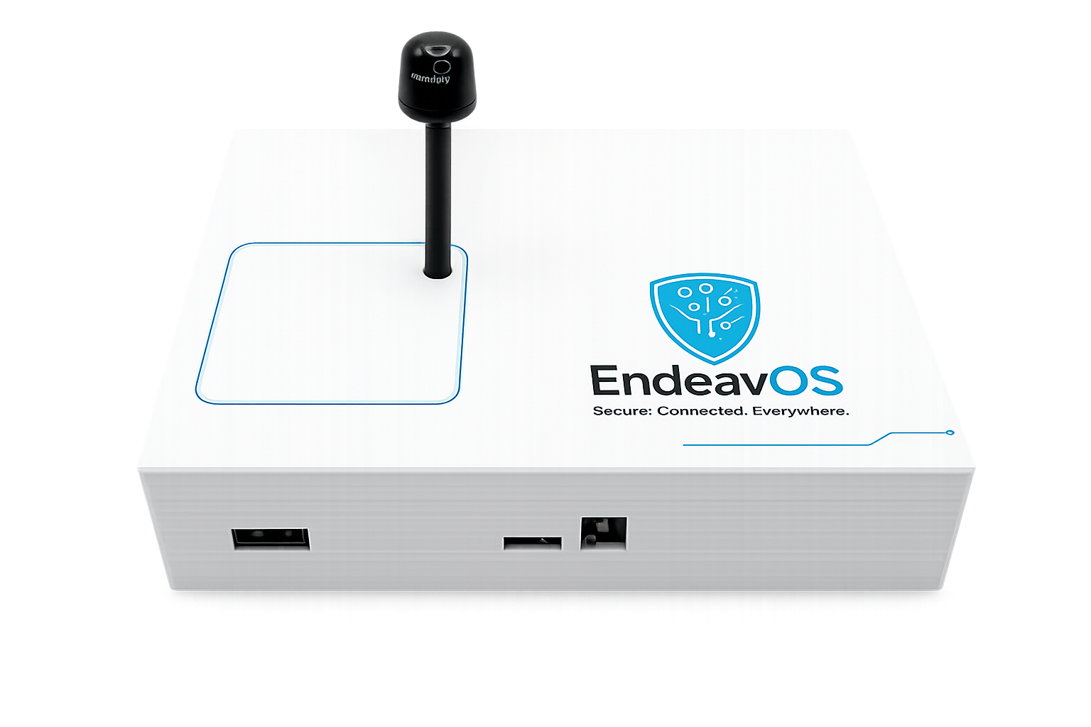 EndeavOS secure edge router prototype design